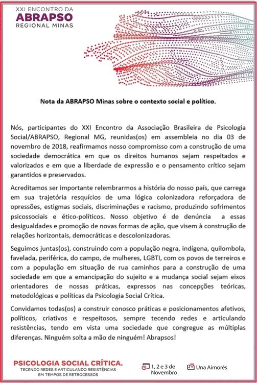 Nota Abrapso