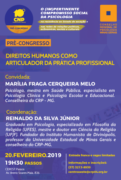 Pré-congresso centro-oeste 20/02/2019