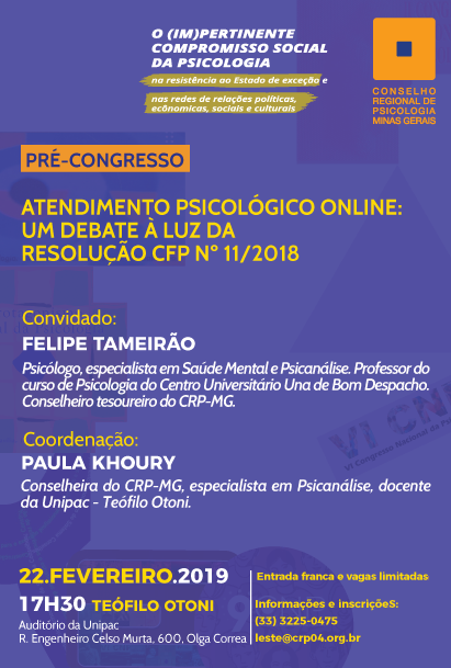 Pré-congresso do dia 220219