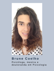 Fotografia de Brune Coelho, psicóloga, mestra e doutoranda em Psicologia
